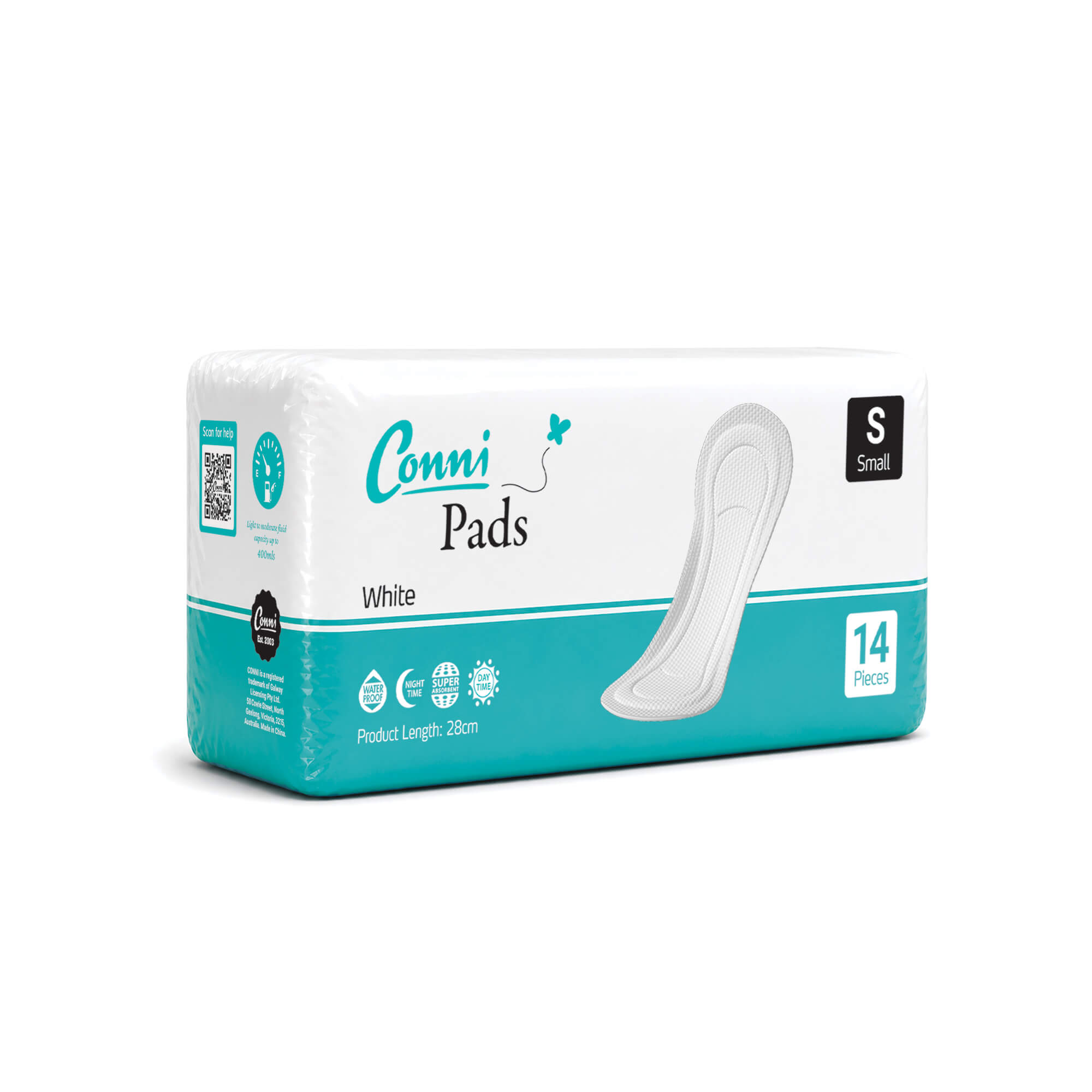 Conni Pads Small - Pack of 14 - Trial Pack